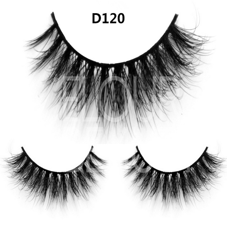 100% mink hair wholesale mink eyelash with custom packaging ES28